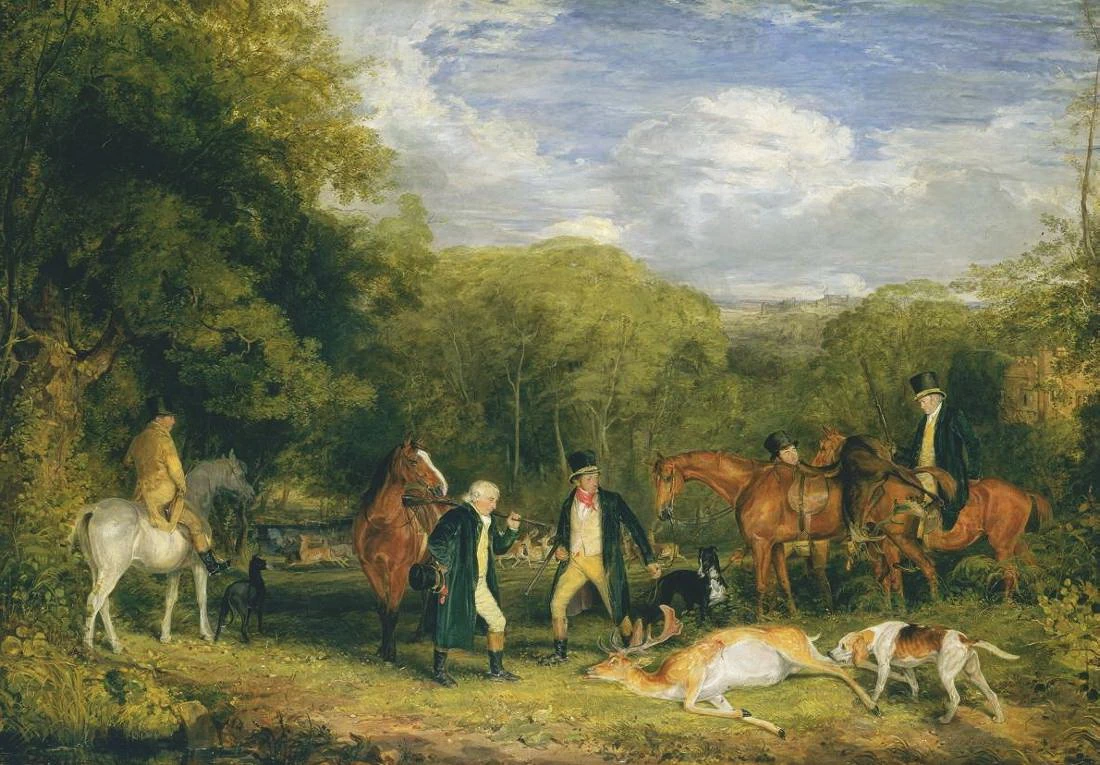 Caccia al cervo a Windsor Great Park - Tate Britain, Londra